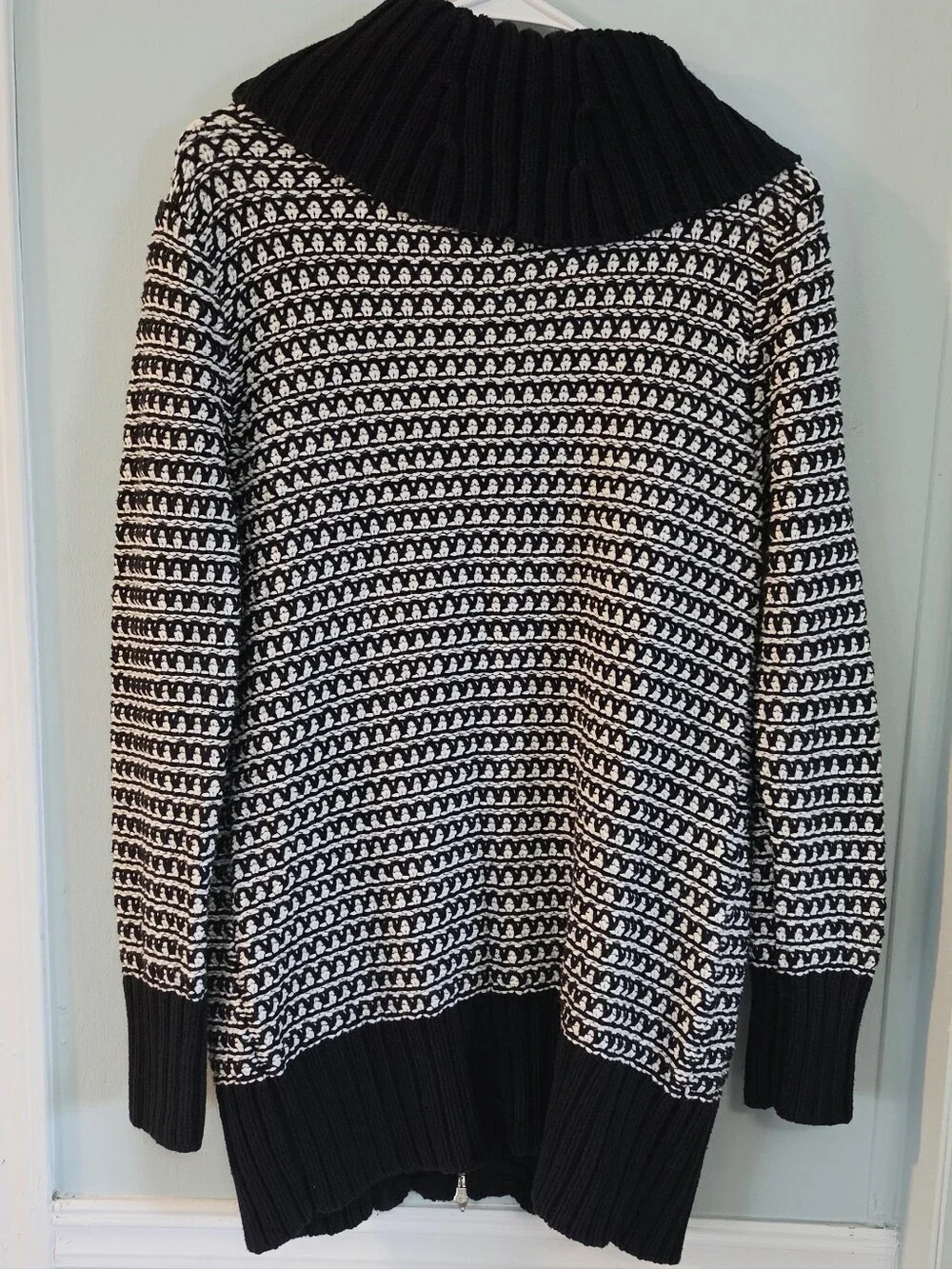 White House Black Market Chunky Knit Cardigan Coat